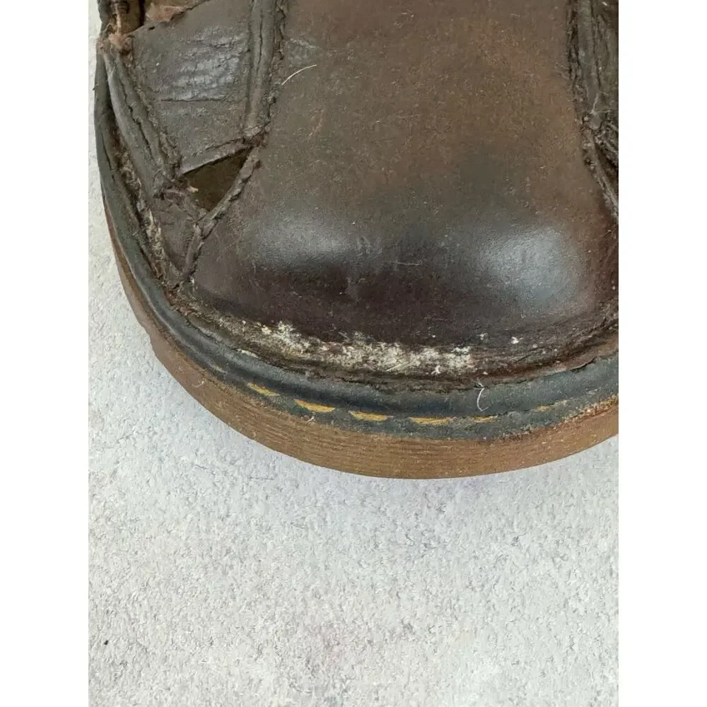 Vintage Dr. Martens Brown Fishermans Sandals EUR Sz 45 US Mens Sz 11 Read